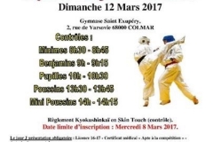 Open d'Alsace junior, mars 2017 - 1